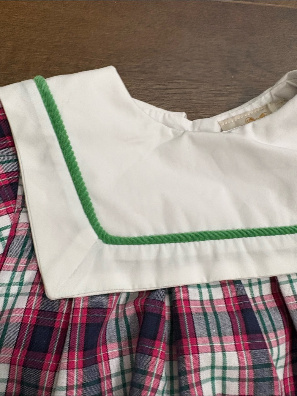 The Beaufort Bonnet Company Plaid & Green Corduroy Set 18-24M NWT - Picture 4 of 7